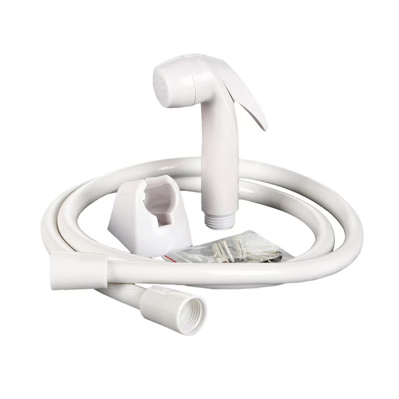 Toilet spray gun, bathroom handheld feminine wash nozzle, household toilet nozzle, flushing and cleaning toilet, toilet flushing gun undefined