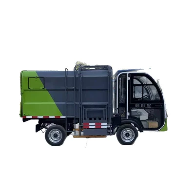 garbage trucks, self-loading garbage truck, Elektrik zibil maşınları