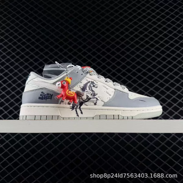 Putian Foreign Trade 2026 New Model Dunk Sneakers Year of the Horse Limited Edition Retro Versatile Unisex Casual Sports Trendy Shoes