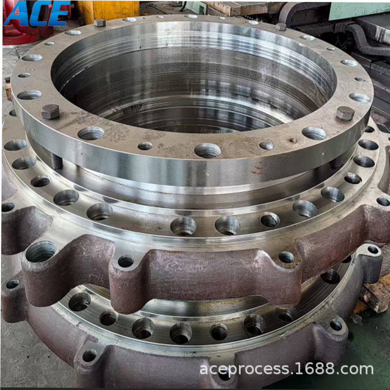 专业铸造破碎机偏心轴飞轮适配颚式圆维机精密加工定制核心配件