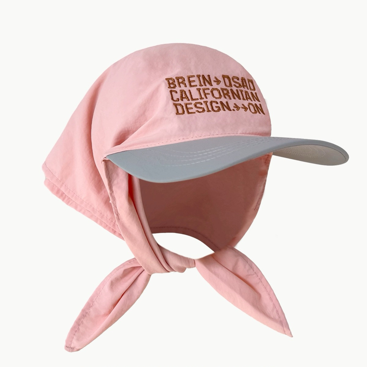 2024 New Personalized Colorful Headband with Duck Tongue for Children Summer Sunshade Versatile Letter Embroidery_voghion.com