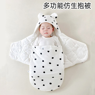 Sleeping bag baby thin pure cotton swaddling newborn baby quilt summer spring and autumn baby delivery room bag