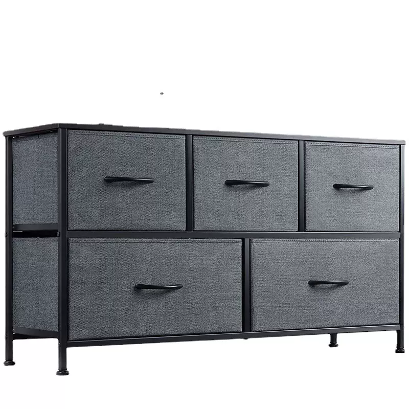 布袋抽屉柜收纳柜斗柜外贸亚马逊多层组合式储物柜抽屉式柜子家用