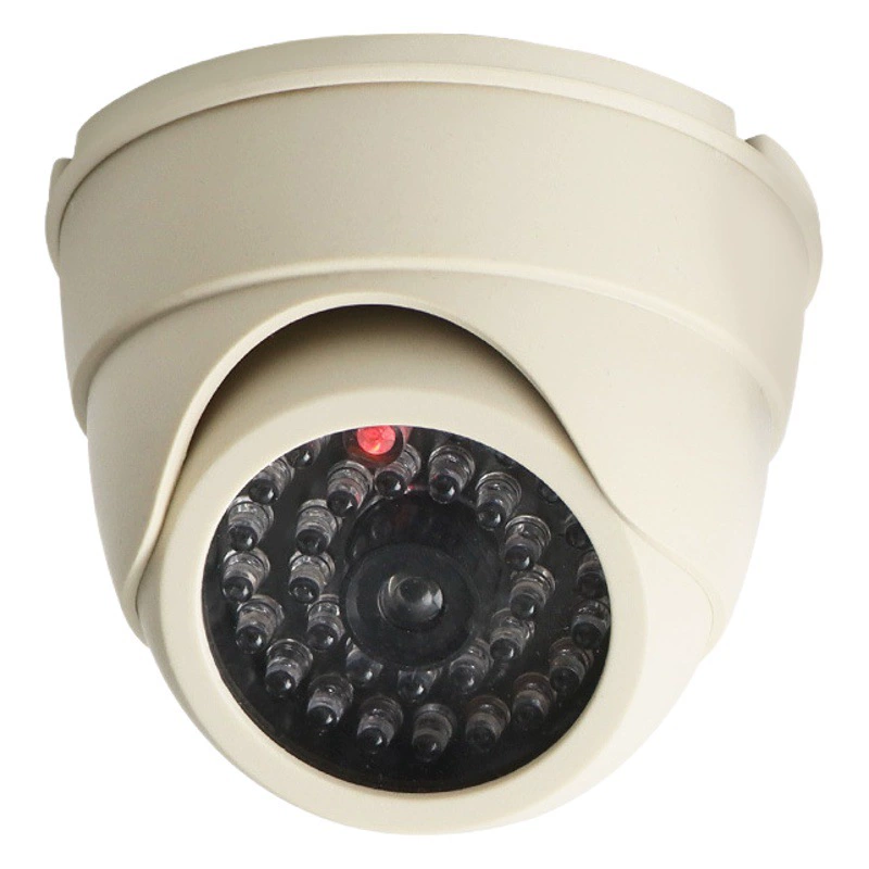 Поддельная камера-монитор имитационная камера с легкой полукруглой камерой, модель противоугонной камеры наблюдения