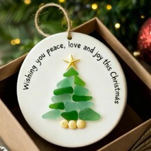�羳���N��yʽ�¿� OceanGlassChristmasTree�������}�Q���b�