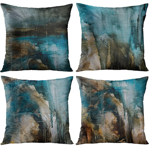 Amazon Cross-border light luxury solid color minimalist pillowcase living room sofa car home decoration cushion