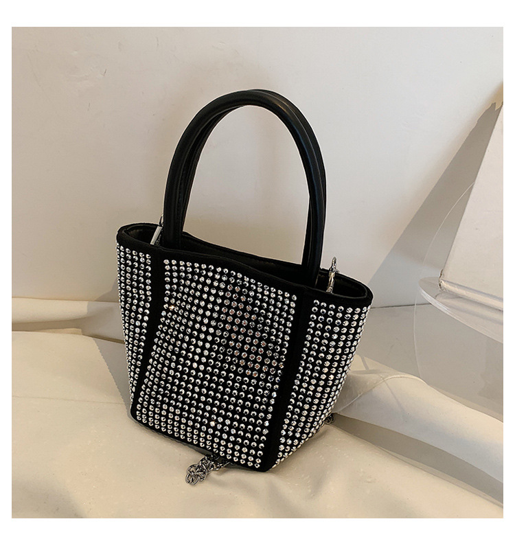 Bolso Cuadrado Pequeño De Moda Tachonado De Diamantes display picture 15