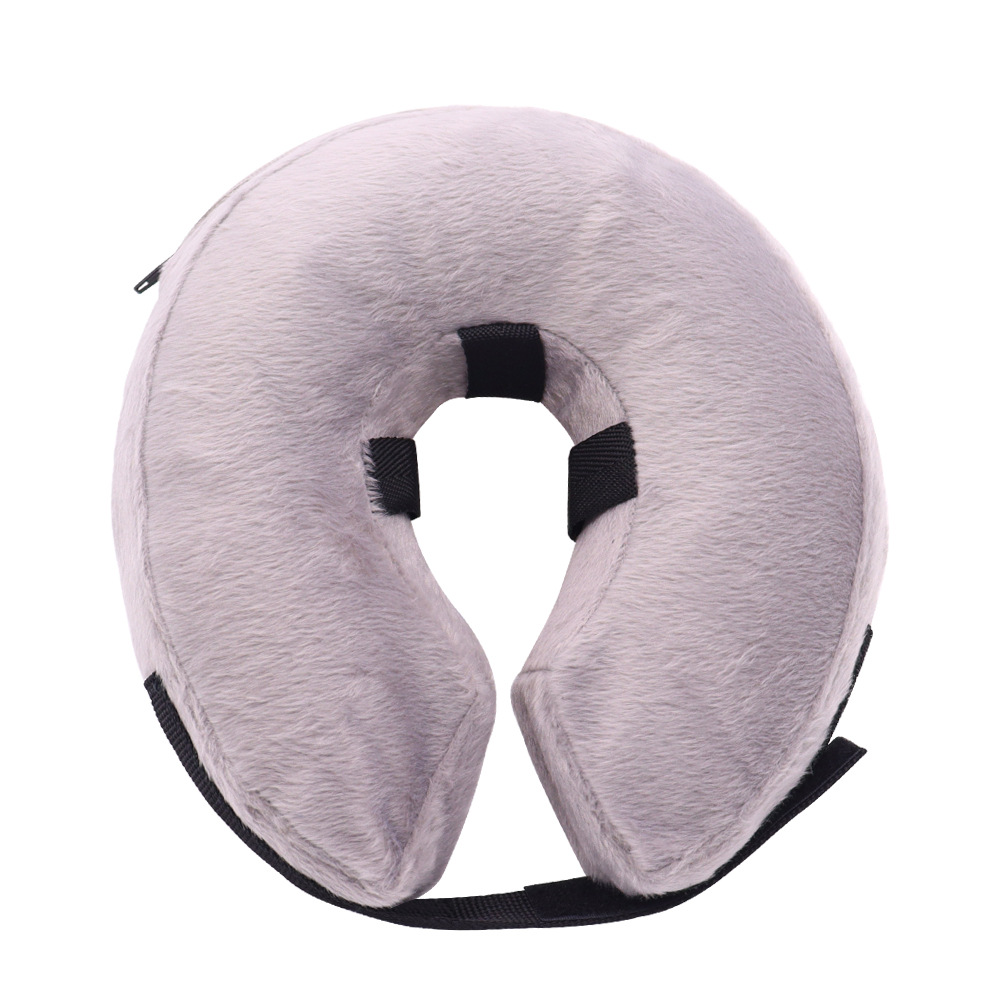 Anillo inflable de Elizabeth, casco para mascotas, anillo para perros, anti-agarre y anti-mordedura, collar para cuello de perro, collar para cuello de gato