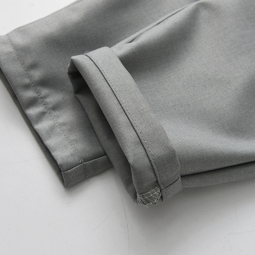 kid's clothing Boys' dress long sleeve bow cotton shirt children's suit suspenders multi-piece set_voghion.com