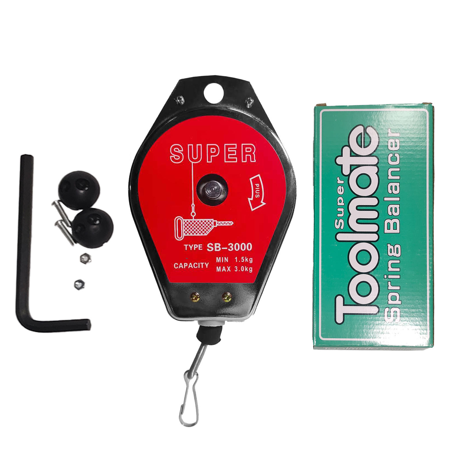 供应电批平衡器 SB-1200 拉力平衡器  钢丝绳弹簧 电批挂钩平衡器