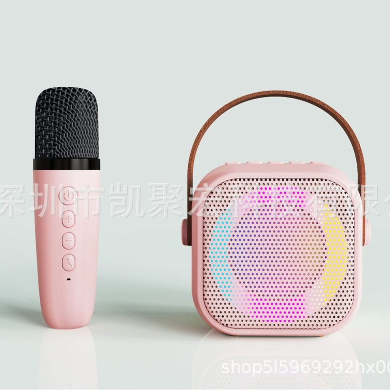 Foreign Patent Authorized D20K1K29 Outdoor Portable Mini Wireless Microphone with Lanterns Karaoke Audio Bluetooth Foreign Patent Authorized D20K1K29 Outdoor Portable Mini Wireless Microphone with Lanterns Karaoke Audio Bluetooth