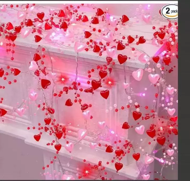 Люстрины Defense Pearl, светодиодные бусины, декоративные огни, рождественское украшение, барная стойка, праздничное оформление стола, световые гирлянды