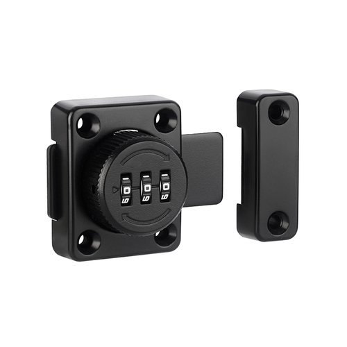 No punching household drawer lock cabinet door lock cabinet lock bolt lock shoe cabinet door lock buckle wardrobe anti-theft code lock