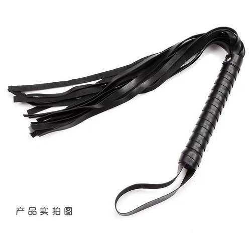 Cross-border SM adult sex toys whip loose whip tassel whip riding whip leather PU whip factory direct sale