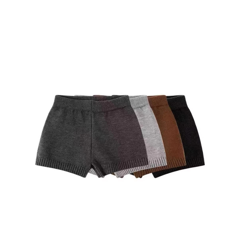 Knitted Shorts for Women, Stylish and Elegant, Loose-Fitting, Height-Enhancing, Slimming, Soft Casual Pants, 2025 Autumn and Winter Korean Fashion Knitted Shorts for Women, Stylish and Elegant, Loose-Fitting, Height-Enhancing, Slimming, Soft Casual Pants, 2025 Autumn and Winter Korean Fashion