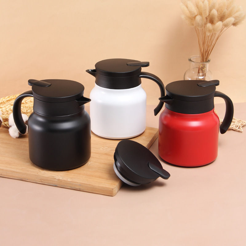 2022新款不鏽鋼大容量保溫咖啡焖燒壺家用開水瓶小型暖瓶禮品水壺