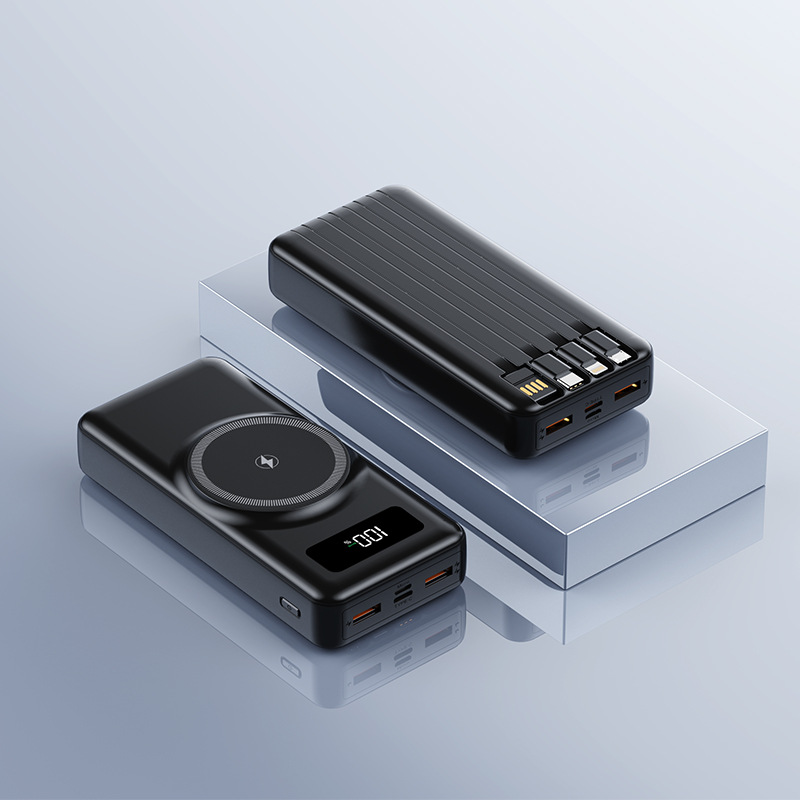 MagSafe Magnet inalámbrico 3c carga rápida con cable de carga rápida 2w mA fuente de alimentación portátil conveniente de gran capacidad