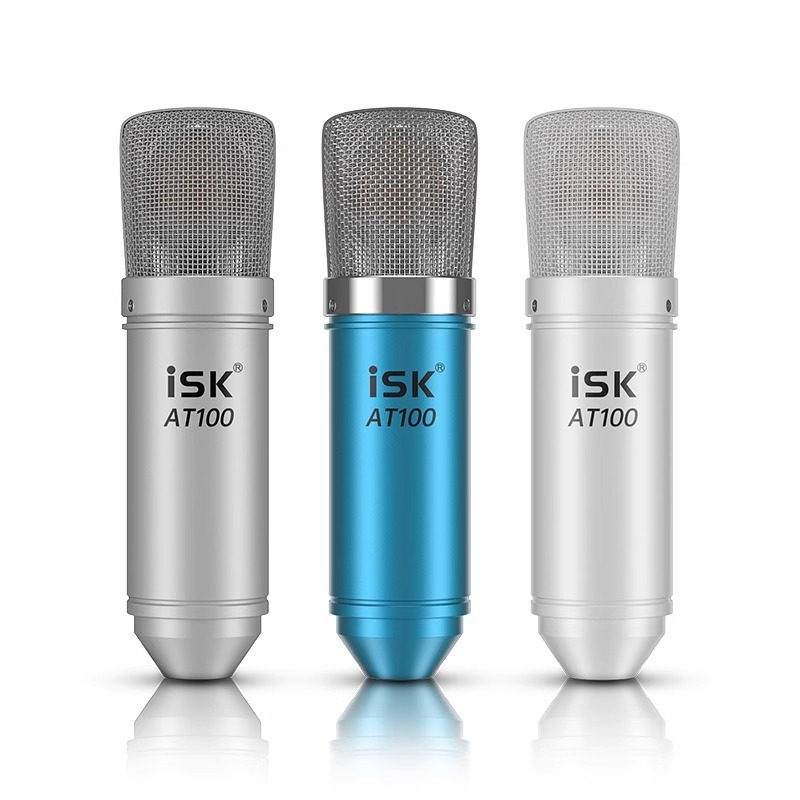 ISK AT100 マイクサウンドカード K ソングマイクコンデンサーセットアンカーネットワークマイク録音|undefined