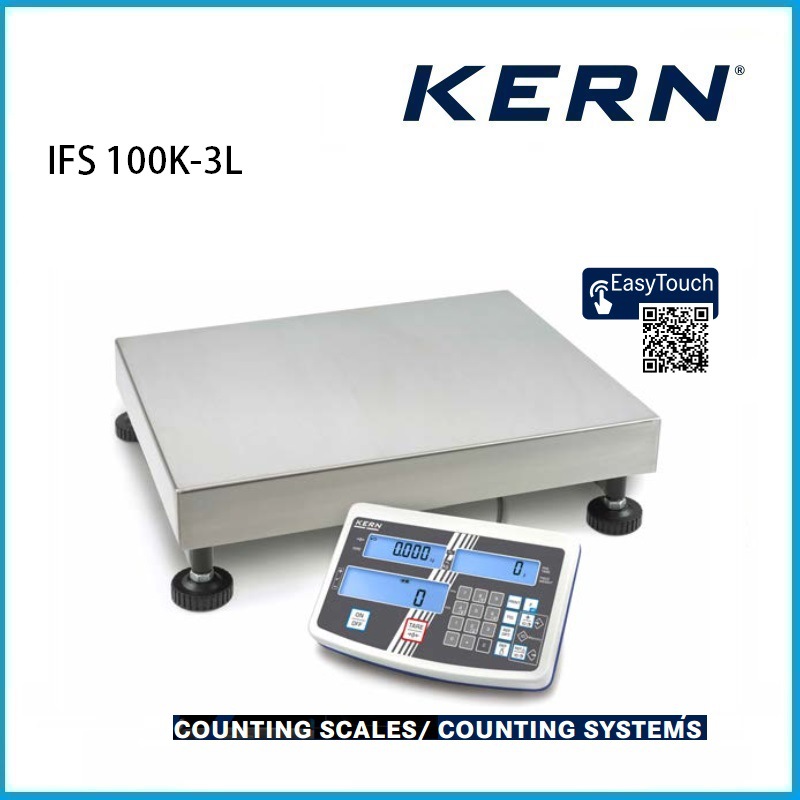 75/150kg 工业计数秤 带有方便的十进制键盘 IFS 100K-3L KERN