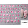 Nail stickers, purple three dimensional adhesive fake nails for nails, suitable for import, new collection, with gem, wholesale