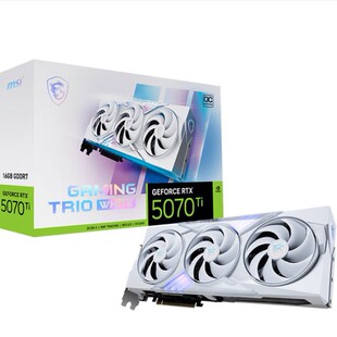 ��ħ��GeForce RTX 5070Ti 16G GAMING TRIO OC WHITE AI�Α��@��