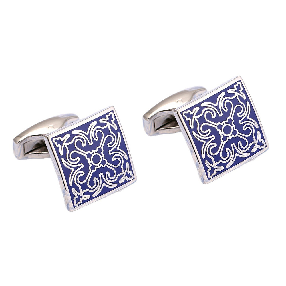 Men's French Shirt Dress Cufflinks, Vintage Pattern Cufflinks, Hot-Selling Business Cufflinks, Cufflinks 182