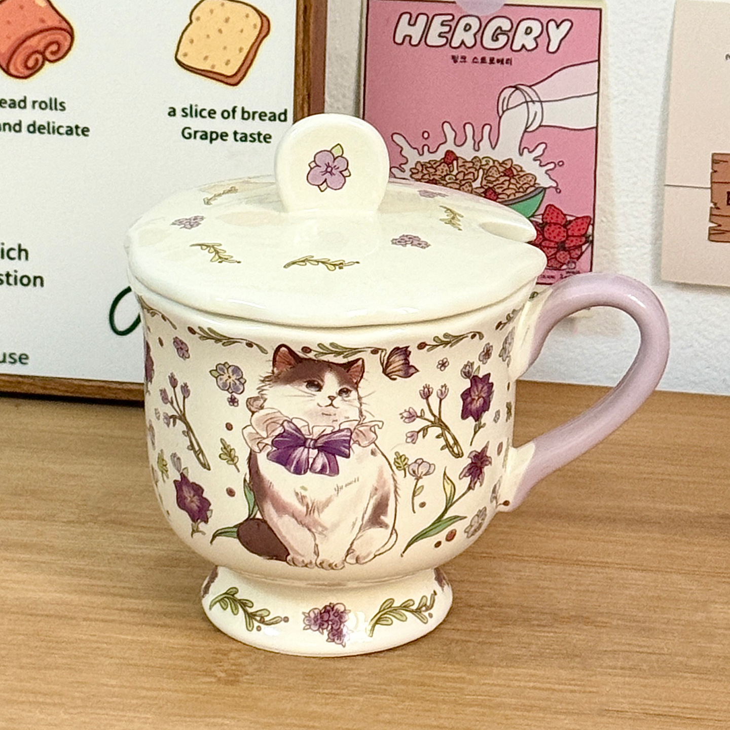 Hermosas tazas de cerámica de pie alto copas de agua caseras tazas de regalo tazas de oficina tazas de café de alto valor facial tazas de infusión