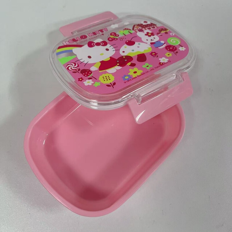 サンリオメロディー かわいい軽食 スナック フルーツスナック 密閉弁当箱 子供用 漫画 電子レンジ PP|undefined
