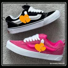 纯原路万斯面包鞋KnuSkool火龙果美式复古潮流休闲防滑厚底面包鞋
