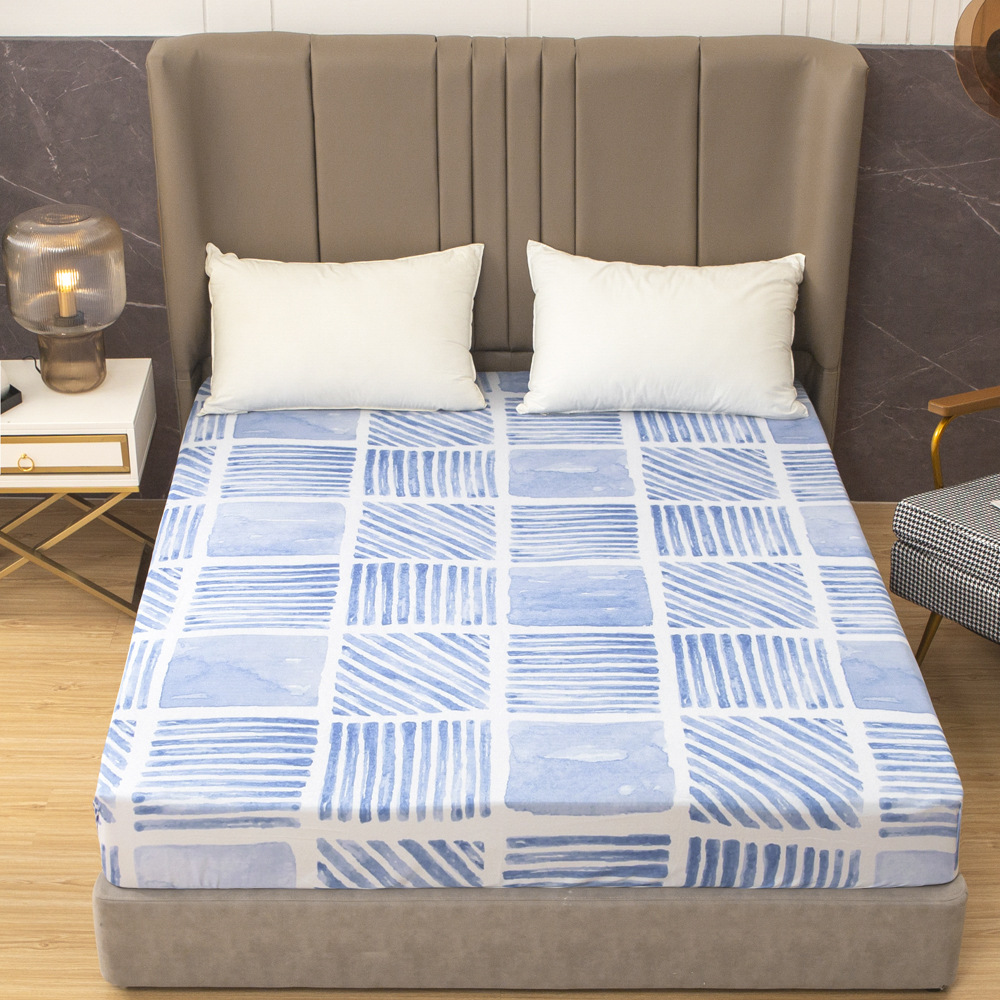 来图制定跨境外贸家纺被套床单床笠三件套四件套床上用品厂家直销