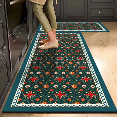 Dirt-Resistant, Water-Absorbing and Oil-Absorbing Soft, Avtomobil döşəmə paspasları - rytc-18-technical-cloth-rubber-sole-40x60cm-one-piece