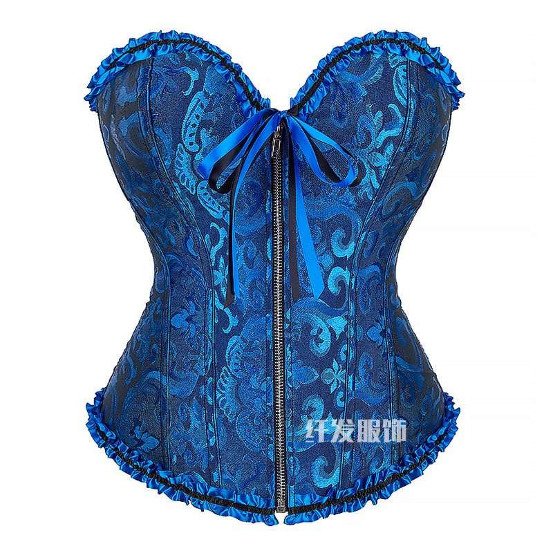 Ropa interior de la boda suministro Comercio exterior vestido novia cremallera cintura chaleco corsé corte europeo y americano vientre contratación