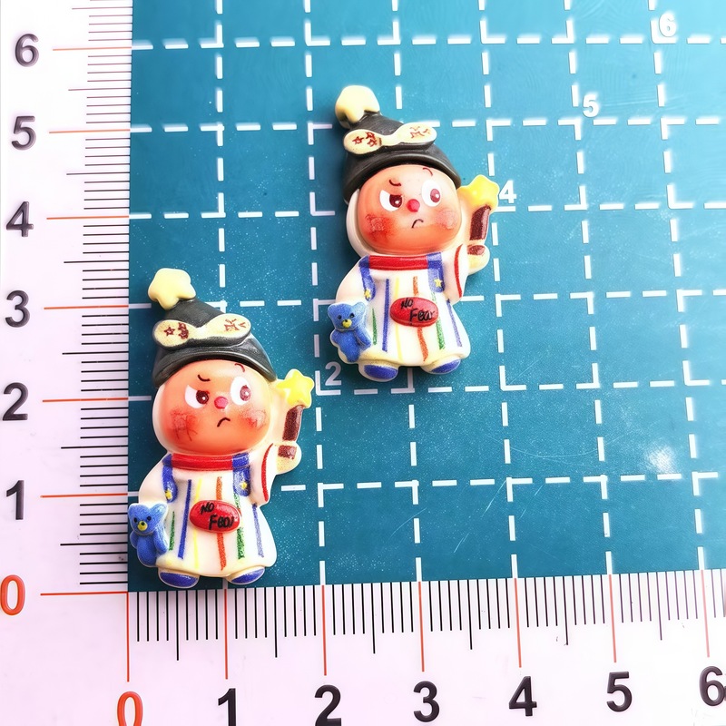 可爱卡通星星人树脂配件 diy手机壳洞洞鞋鞋扣奶油胶发饰装饰材料|undefined
