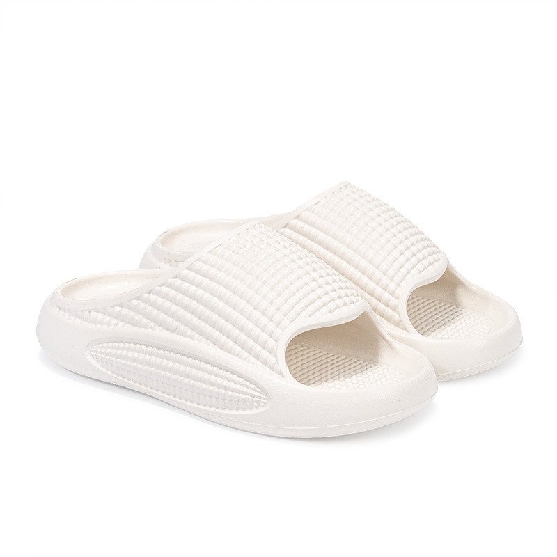 Nuevas zapatillas de pareja al por mayor zapatillas de piso grueso interior para hombres y mujeres para usar zapatillas frías de baño suave image 6