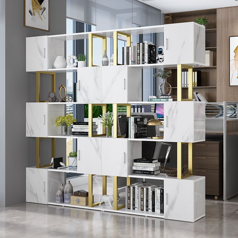 新款隔断柜办公室书架组合置物架书柜简约落地客厅隔断玄关展示架