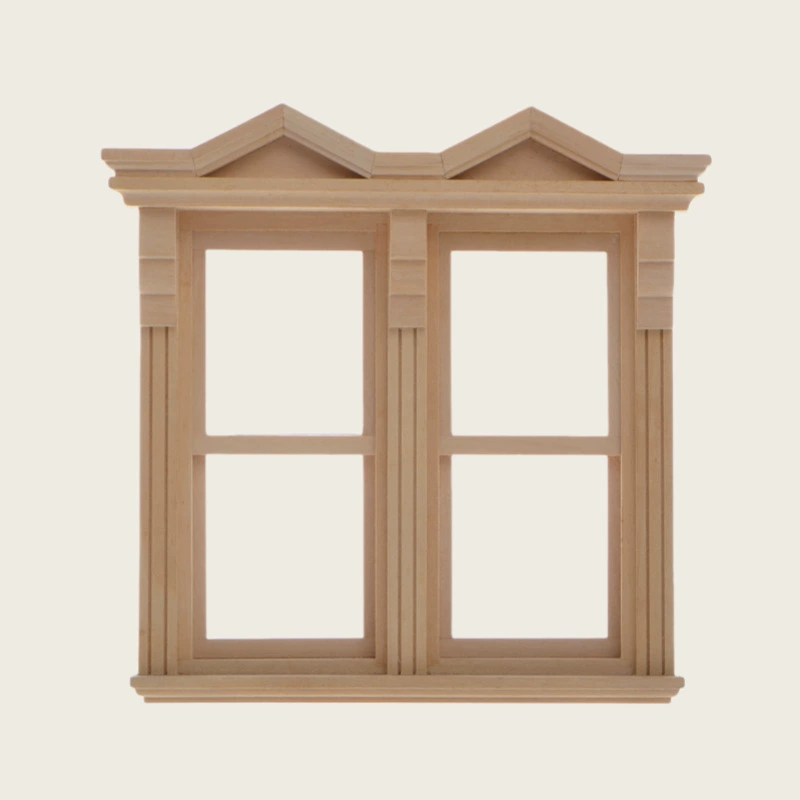 Dollhouse Кукольный домик Аксессуары 1:12 Микромодель мини двери и окна