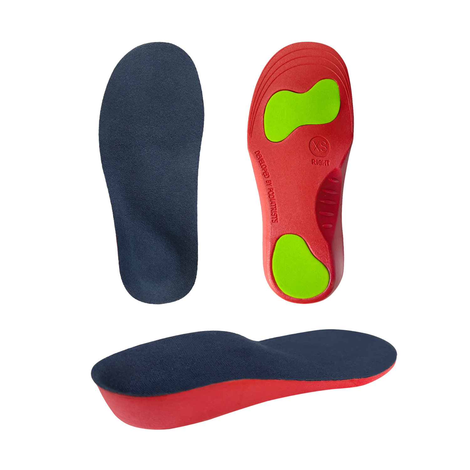 Insolelas de corrección para niños, piernas de tipo XO, soporte de pies planos para bebés, fabricantes de insolelas de zapatos con forma de varsión