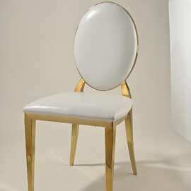Wedding chair stainless steel factory wholesale golden chair