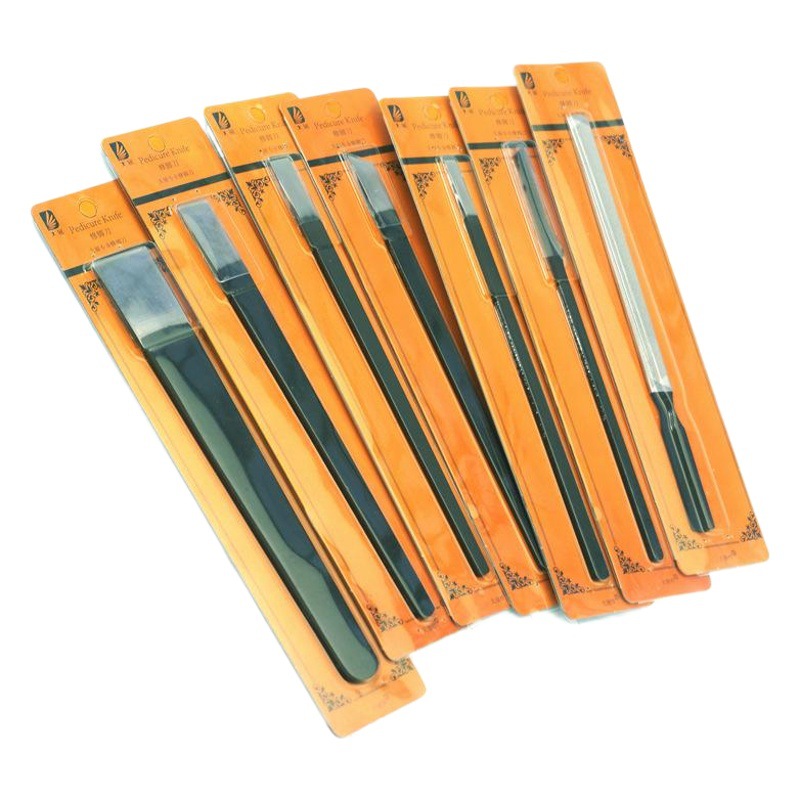 Foot therapy stainless steel thickened pedicure knife calluses Yangzhou three knives heel care peeler tool suit