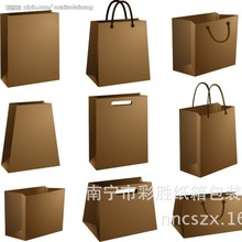 牛皮纸手提袋 纸袋定制