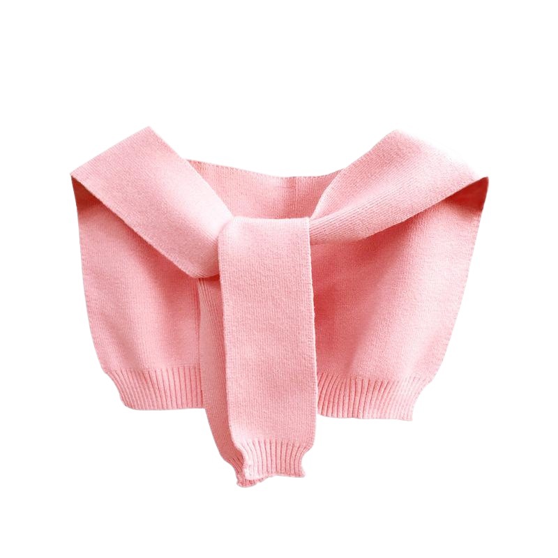 Cat brother children's small shawl simple autumn and winter new boys and girls Korean style cute western style fashion lace catwalk shawl