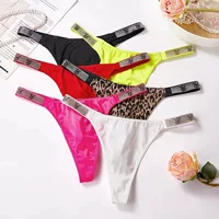 Блестящая стринги G-String женские трусы