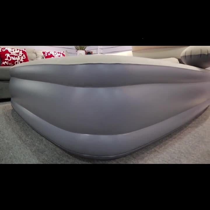 Double-size, extra-high, fully automatic inflatable mattress, enlarged inflatable bed, thickened inflatable bed, ultra-thick cartoon-style home air mattress Double-size, extra-high, fully automatic inflatable mattress, enlarged inflatable bed, thickened inflatable bed, ultra-thick cartoon-style home air mattress
