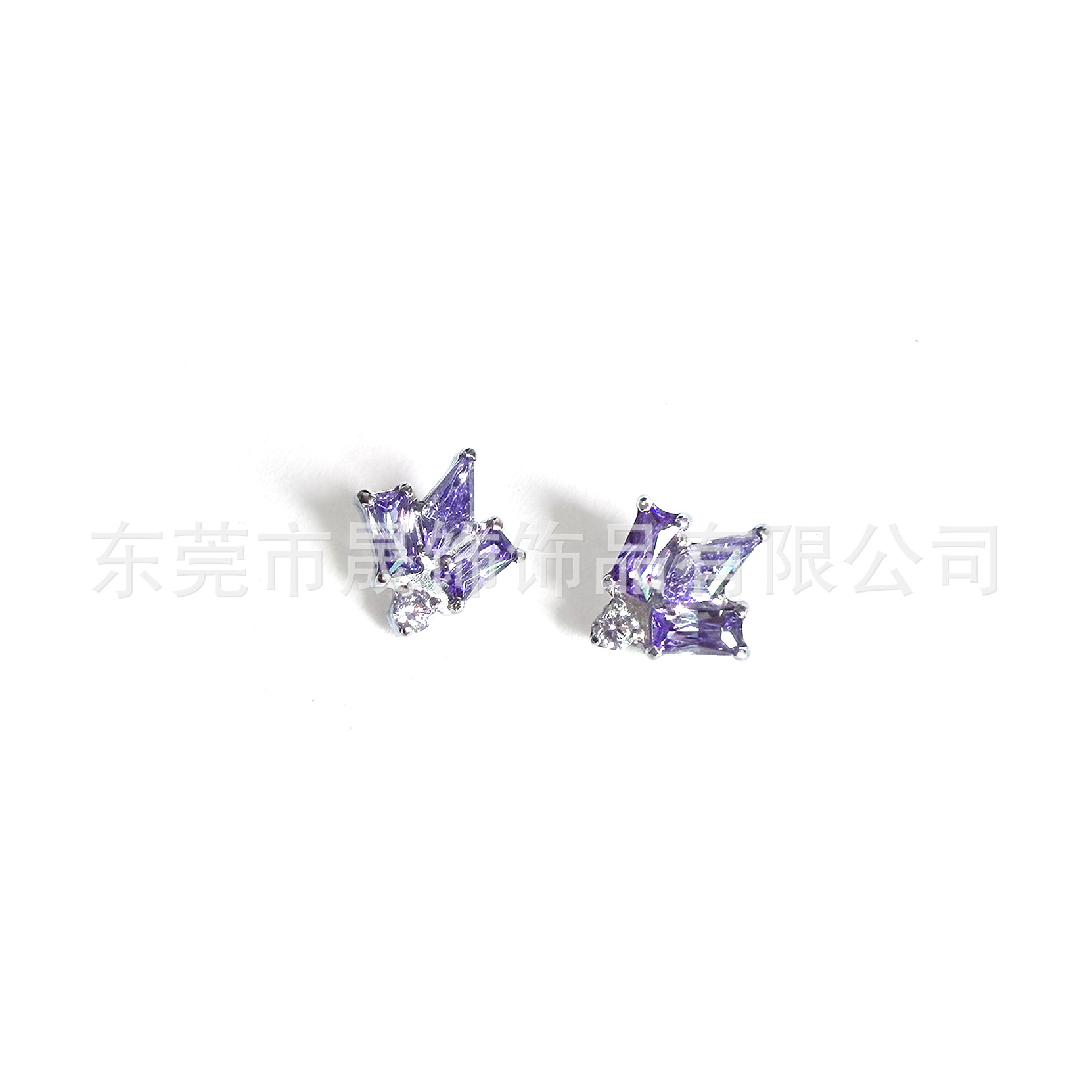 F136 Titanium Alloy Ear Stud 火炬 Studded 5A Cubic Zirconia Helix Cartilage Stud Internal Thread Labret Stud Piercing Jewelry 头
