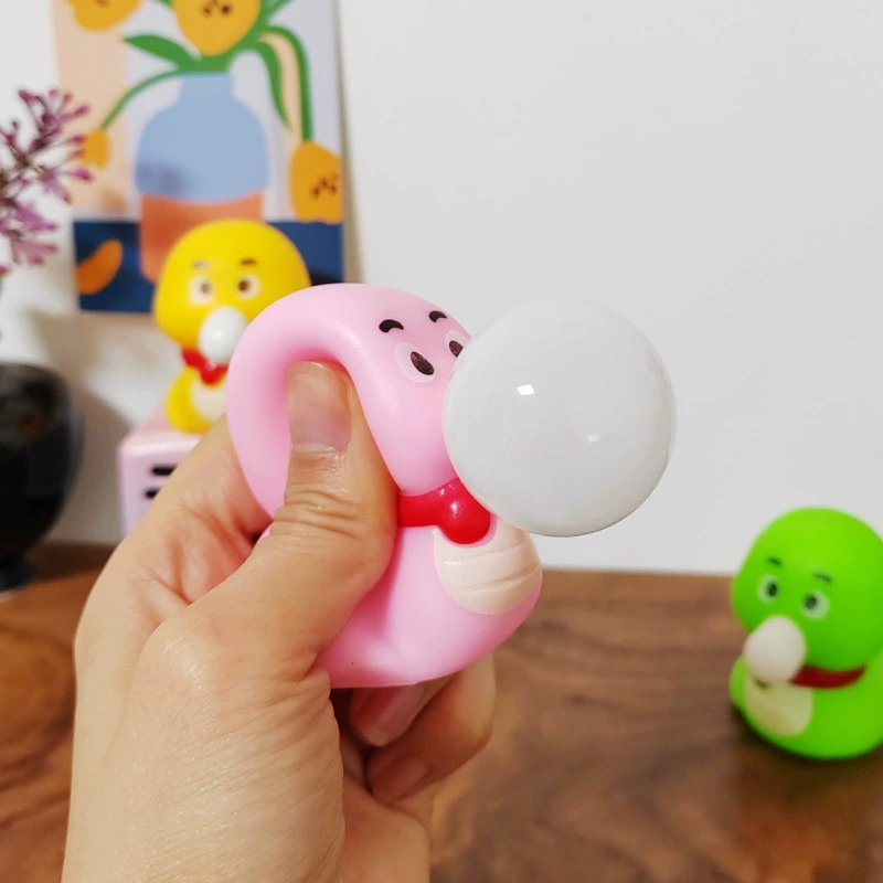 Слайм-бабл игрушка, милый набор для ключей с животным, антистрессовые пузырьки-давилки, подарок на день рождения