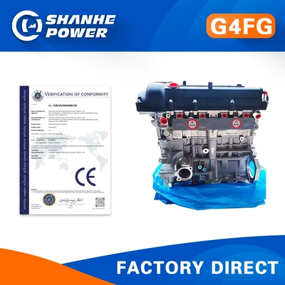 1.6L Car Engine G4Fg Is Suitable for Hyundai Elantra I30 Kia Cerato Engine