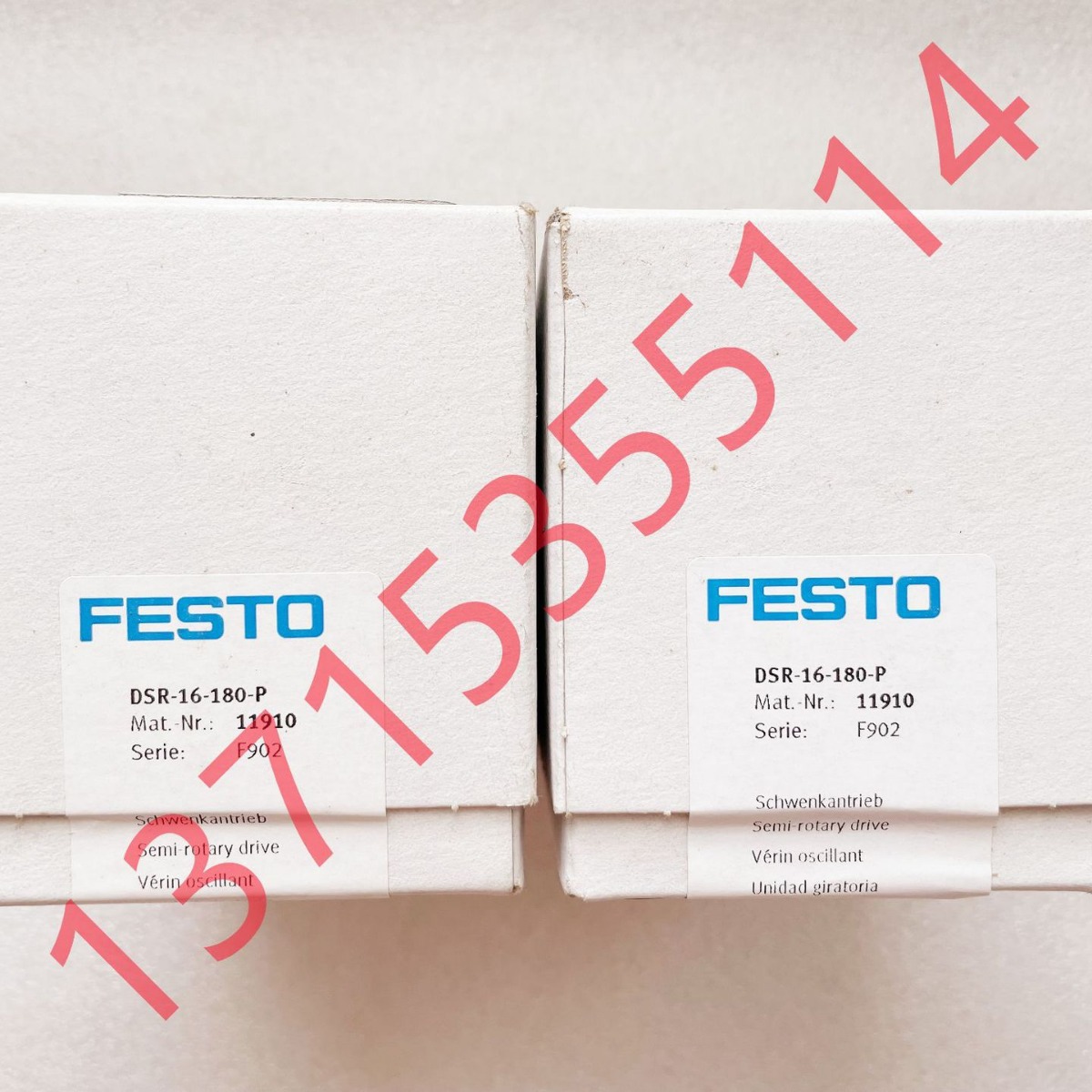 FESTO费斯托原装旋转气缸DSR-16-180-P 11910 DSR-25-180-P 11911