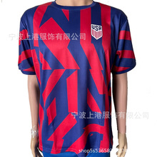 2022新款上新卡塔尔球赛世界杯赛事球迷助威3D印花队球服短袖T恤