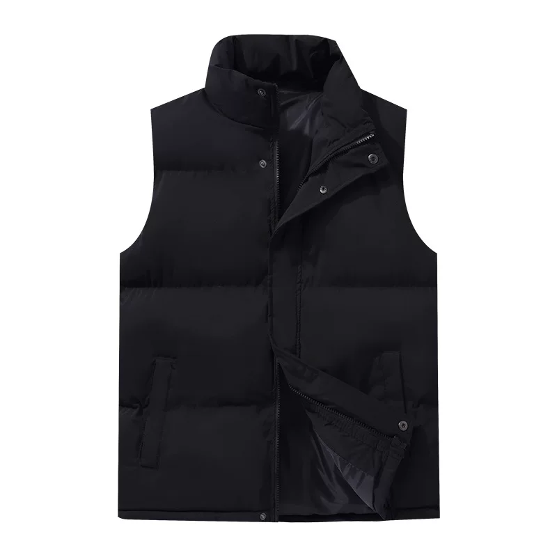 (Cross-border trading), trend fashionable universal cotton vest sleevless with down, feather stuffing