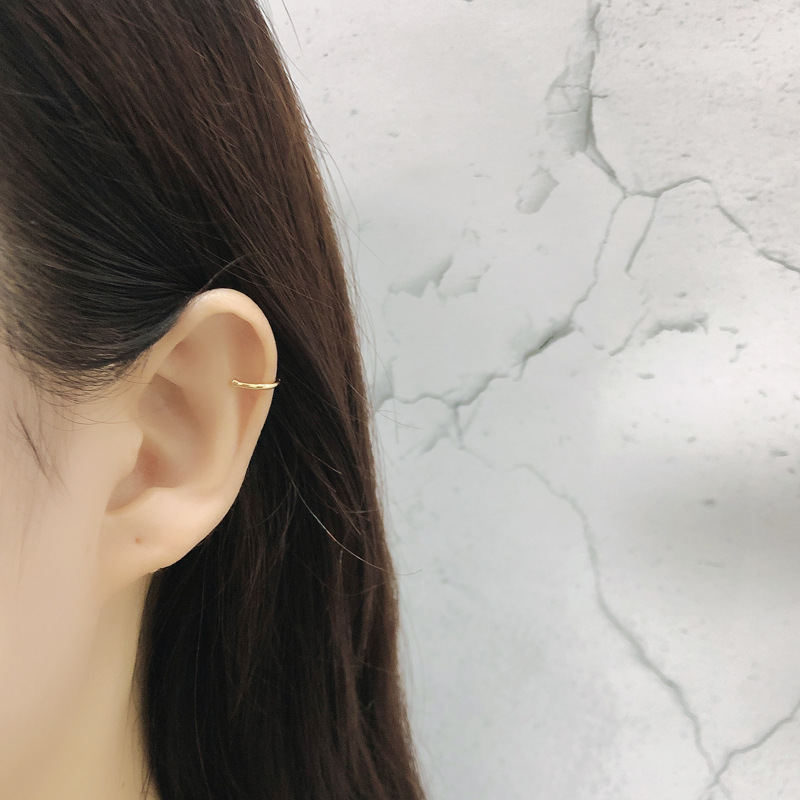 Plating Design 1 Piece 925 Sterling Silver Geometric Ear Clips